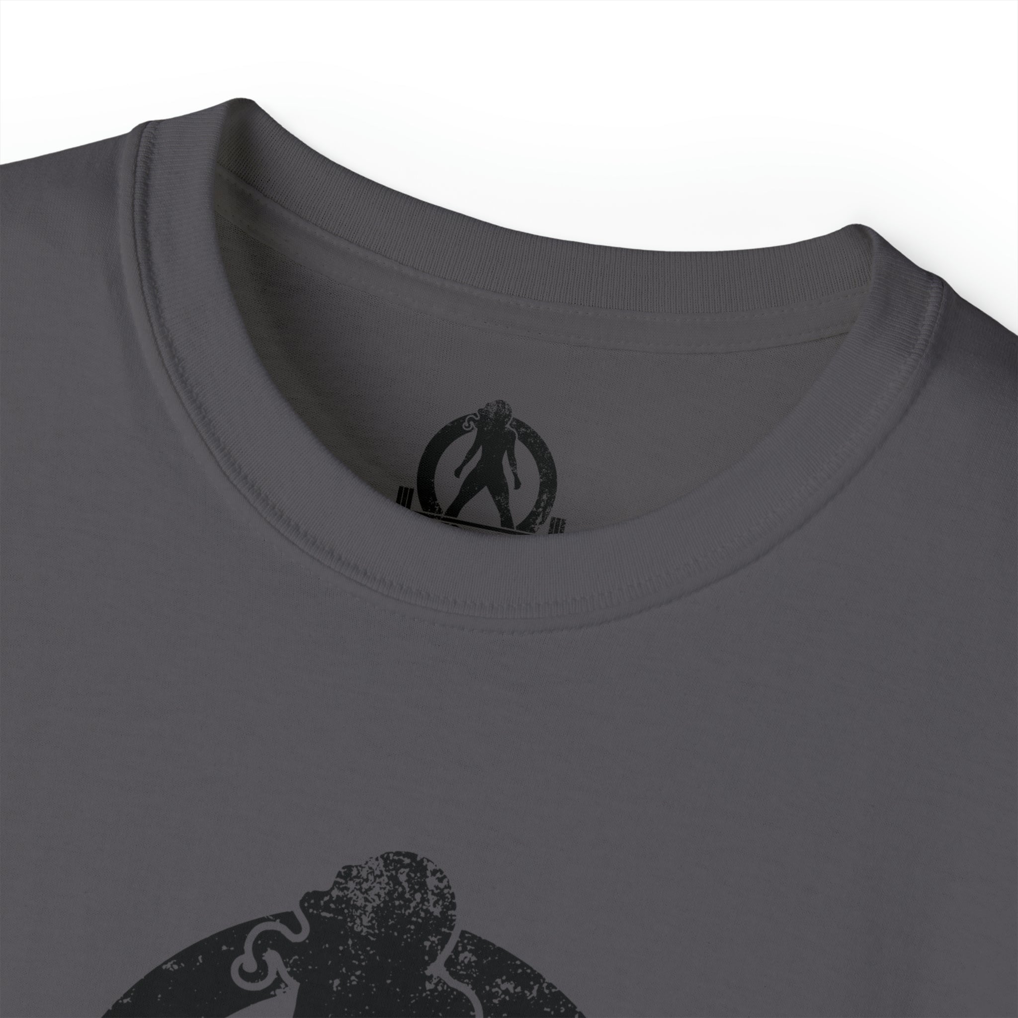 Distressed - Unisex Ultra Cotton Tee - Black Logo