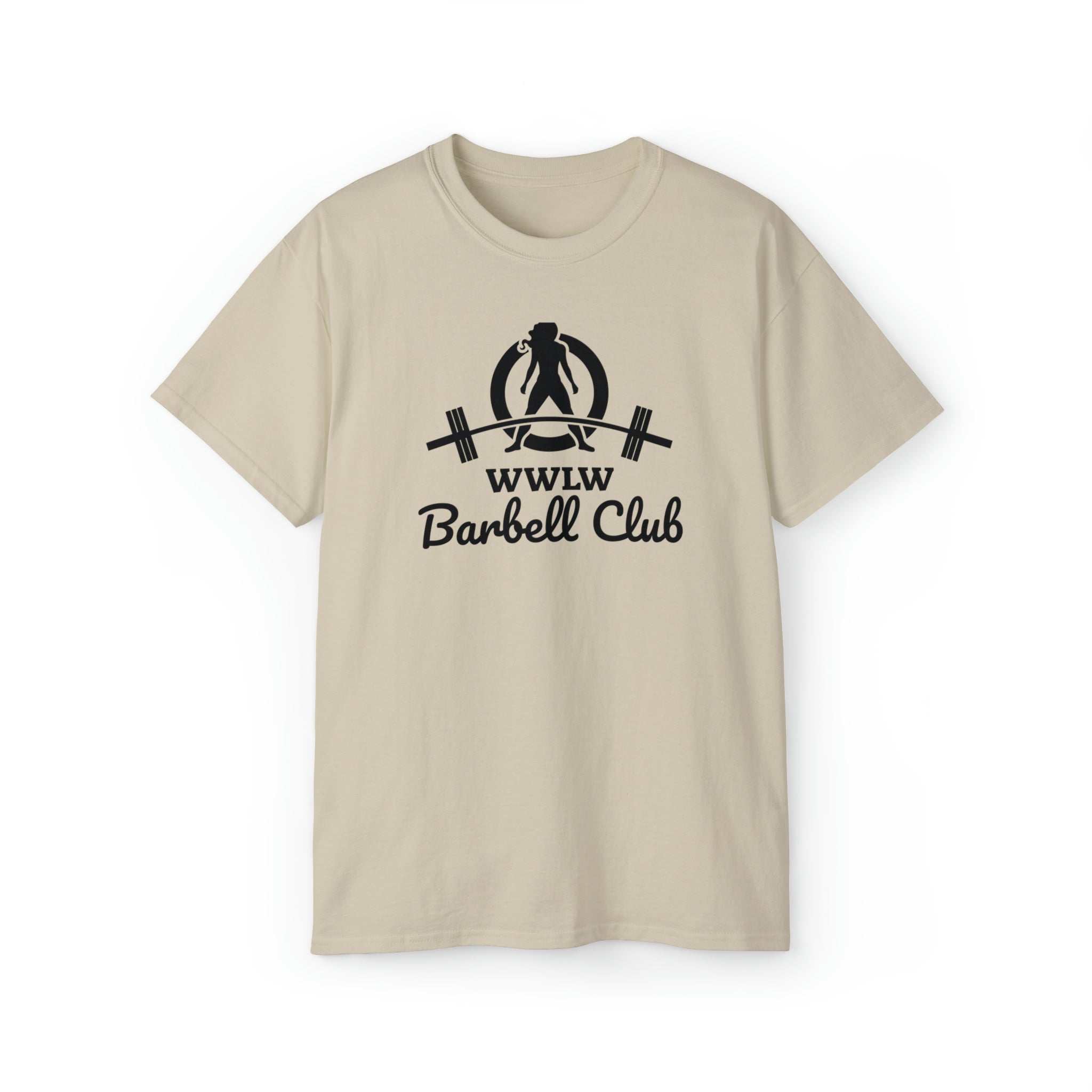 Barbell Club - Unisex Ultra Cotton Tee - Black Logo