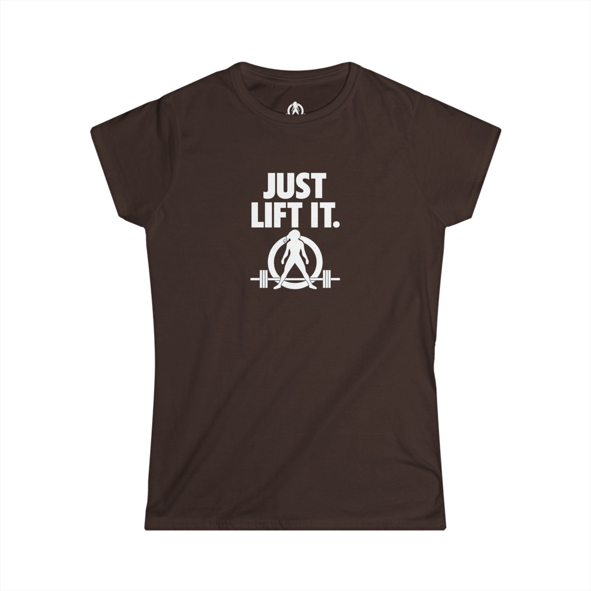 Just Lift It  – Women’s Softstyle Tee - White Logo