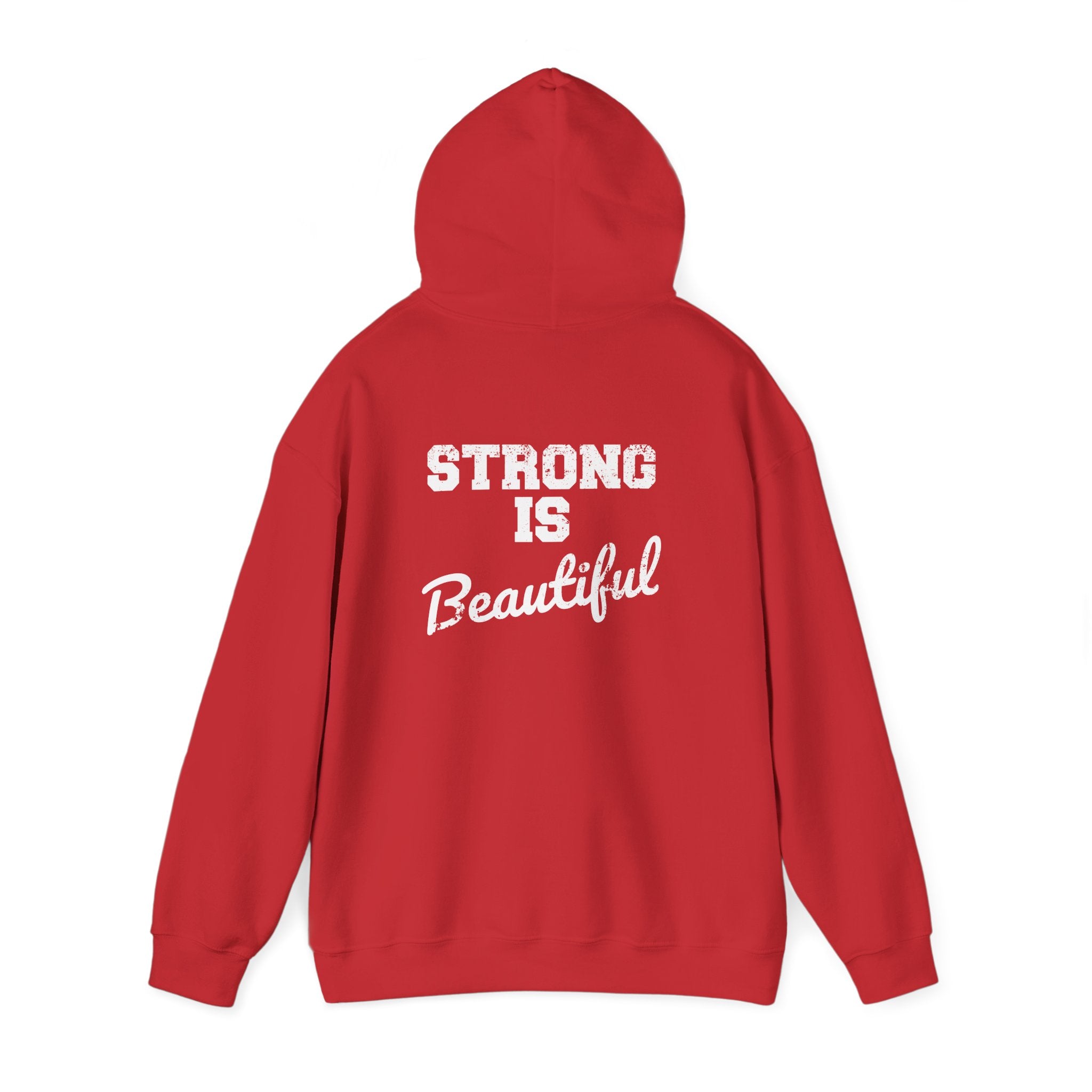 Strong Is Beautiful - Unisex Heavy Blend Hooded Sweatshirt - Classic Logo  (BEST SELLER)