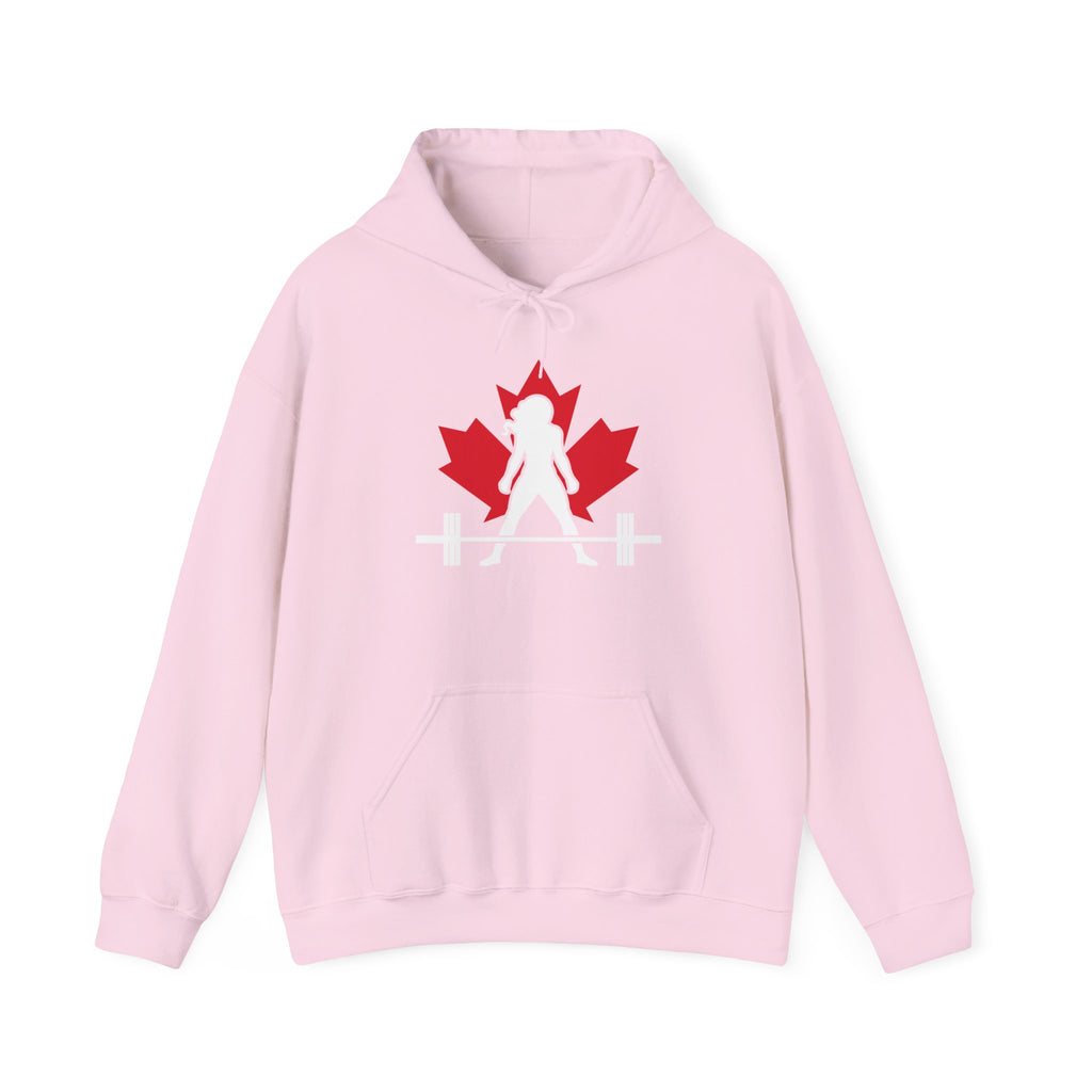 Unisex Heavy Blend Hooded Sweatshirt - Canada Dark Logo - Plain Back