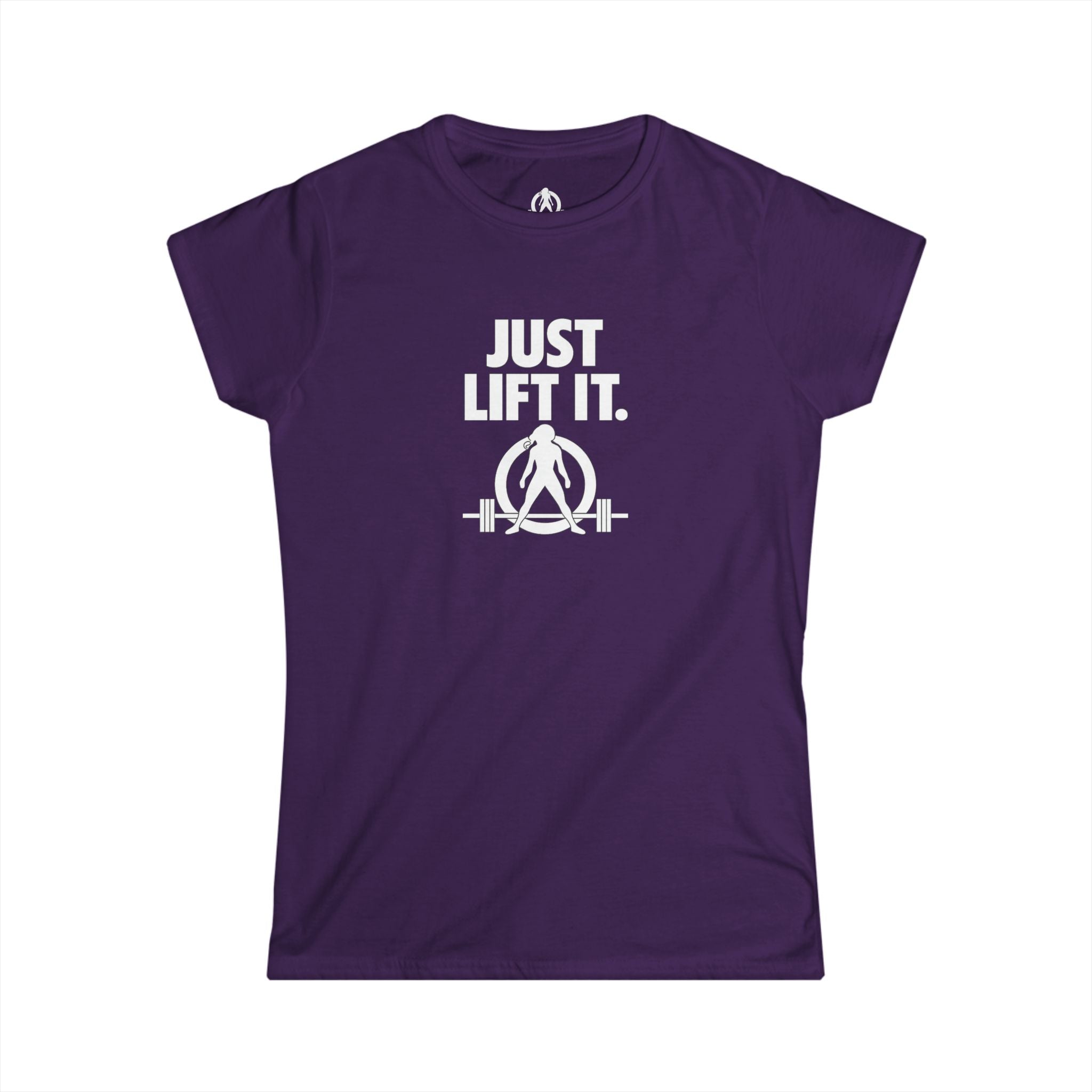 Just Lift It  – Women’s Softstyle Tee - White Logo