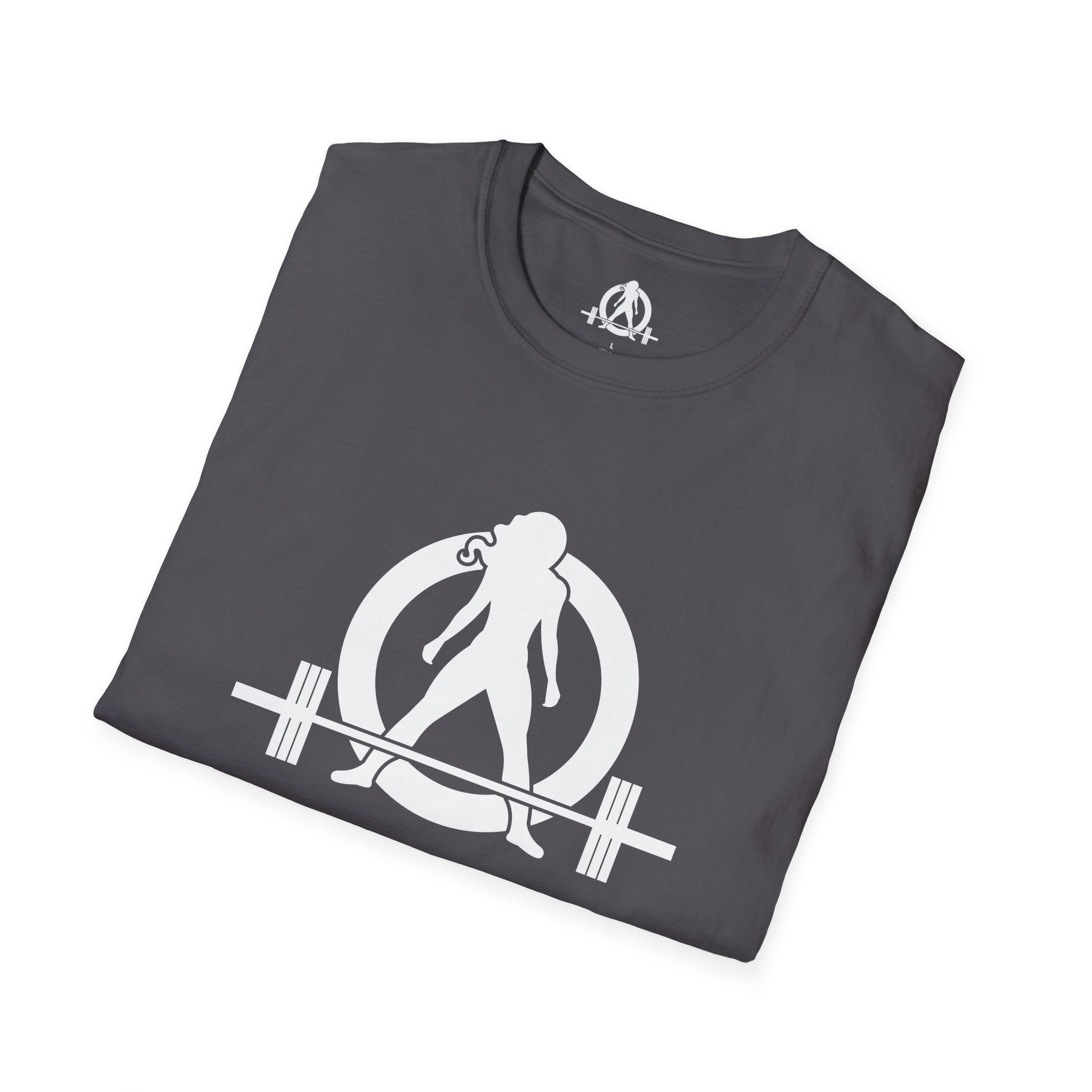Iron Sharpens Iron - Unisex Softstyle T-Shirt - White Logo Front & Back