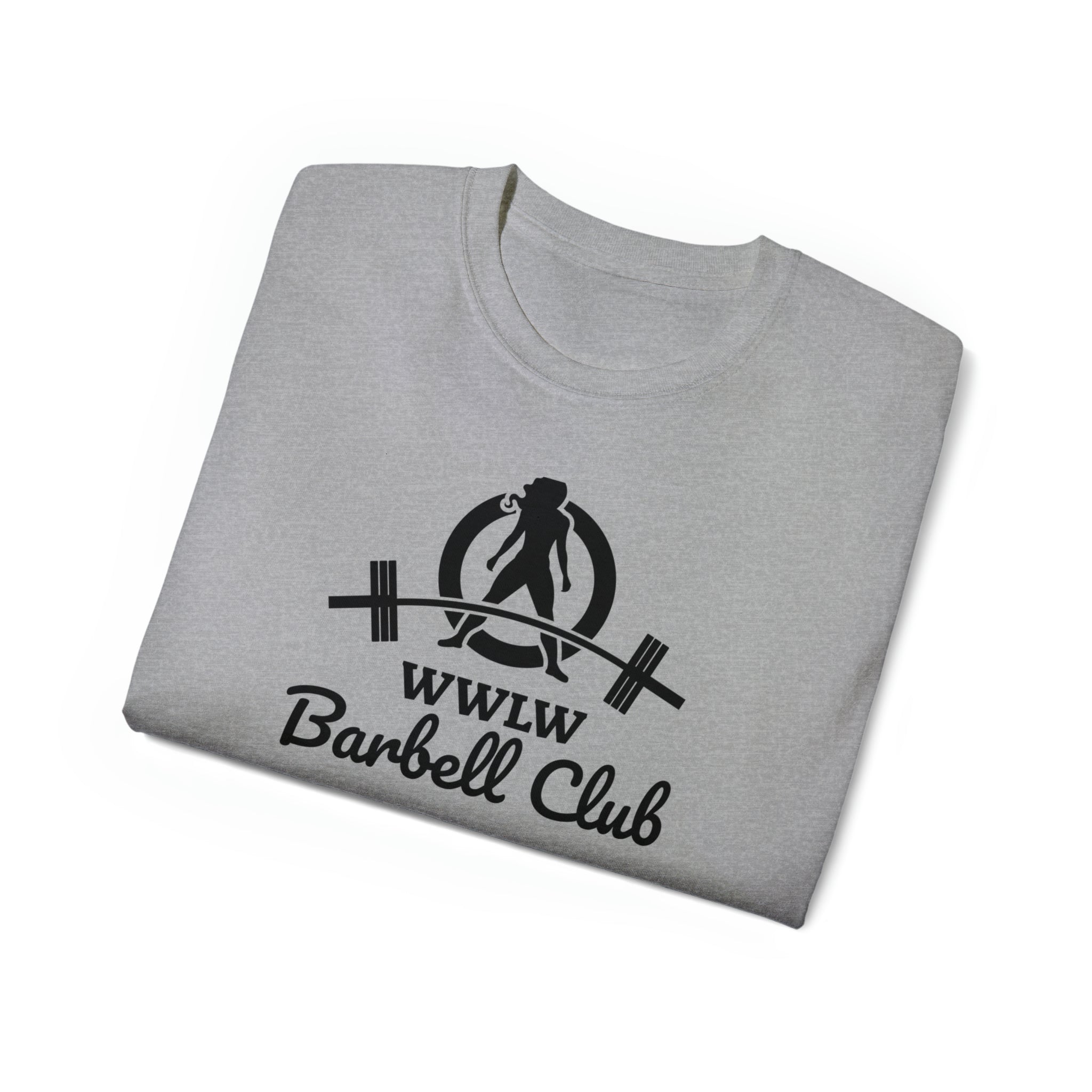 Barbell Club - Unisex Ultra Cotton Tee - Black Logo