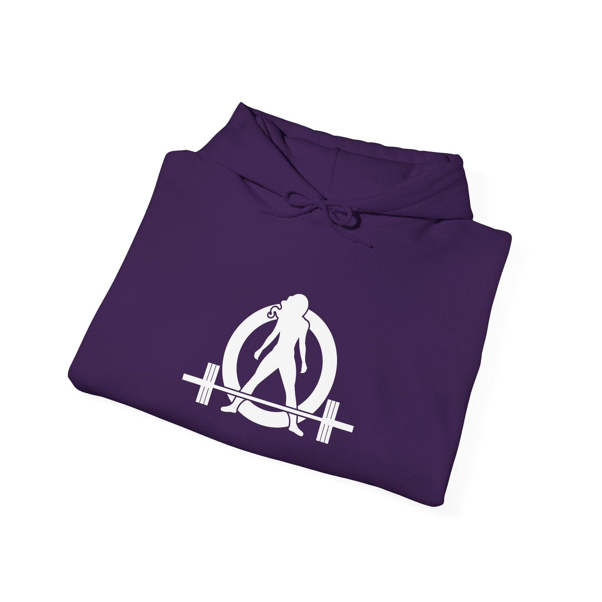 45 + 45 = 135  - Unisex Heavy Blend Hooded Sweatshirt  - White Logo