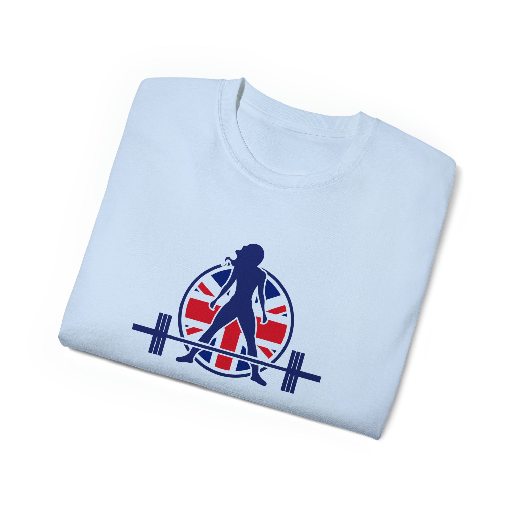 Unisex Ultra Cotton Tee - UK Logo Light - Plain Back