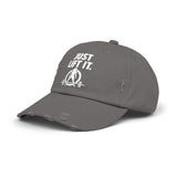 Just Lift It - Unisex Distressed Cap