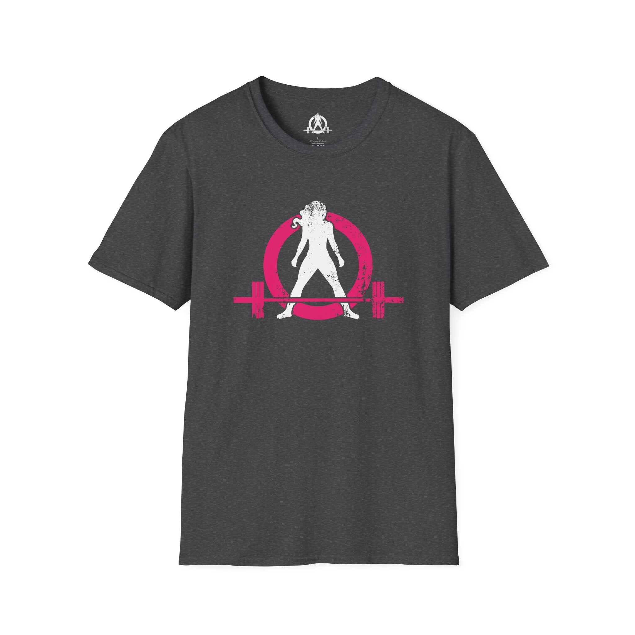 The Bar Is Loaded - Unisex Softstyle T-Shirt - Color Distressed Logo