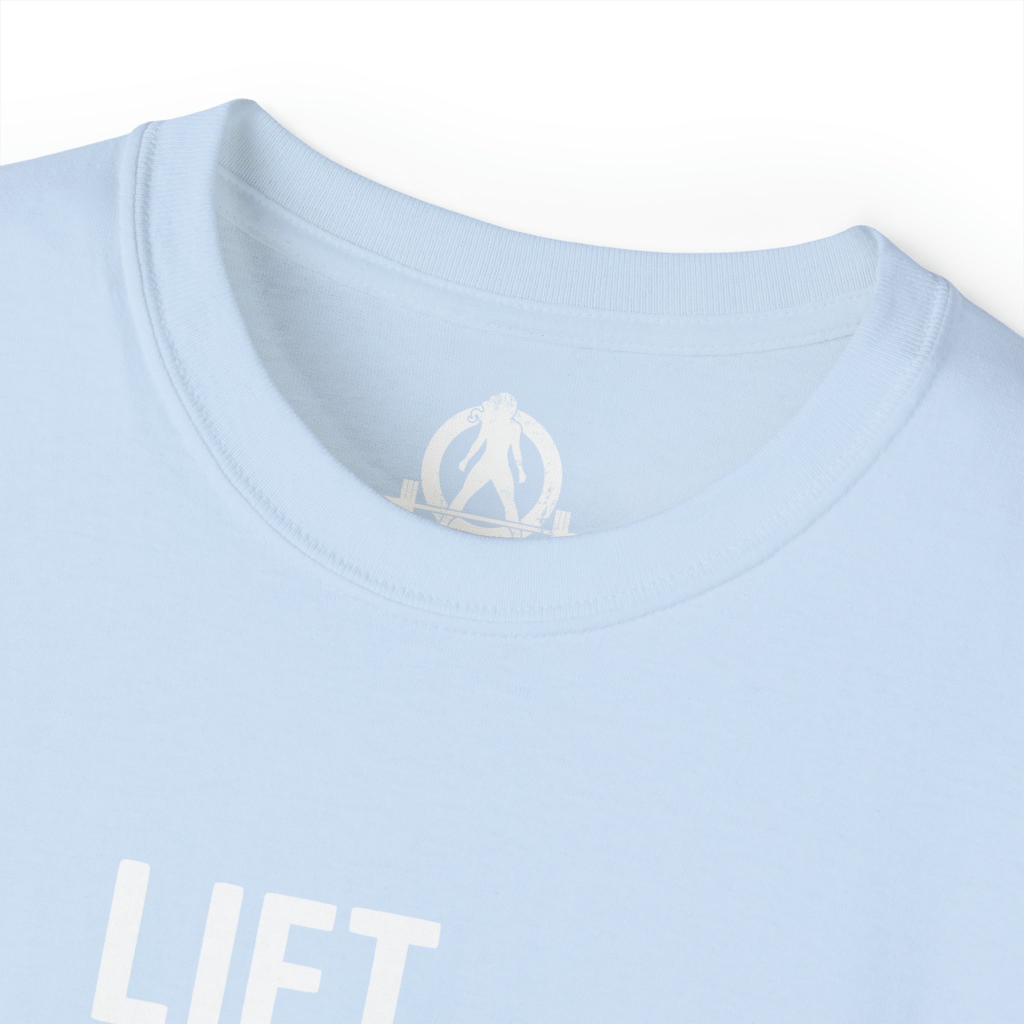 Lift Heavy Pet Cats - Unisex Ultra Cotton Tee - White Logo
