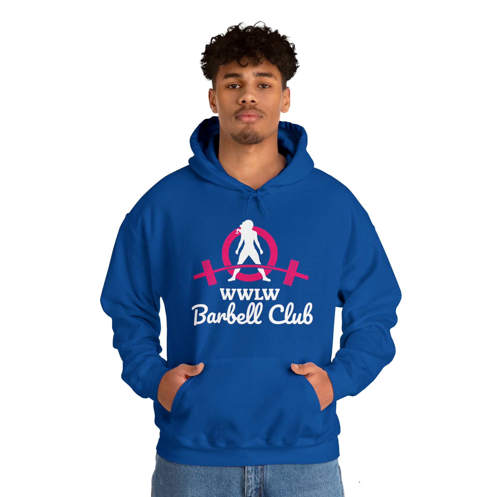 Barbell Club Classic Logo - Unisex Heavy Blend Hooded Sweatshirt