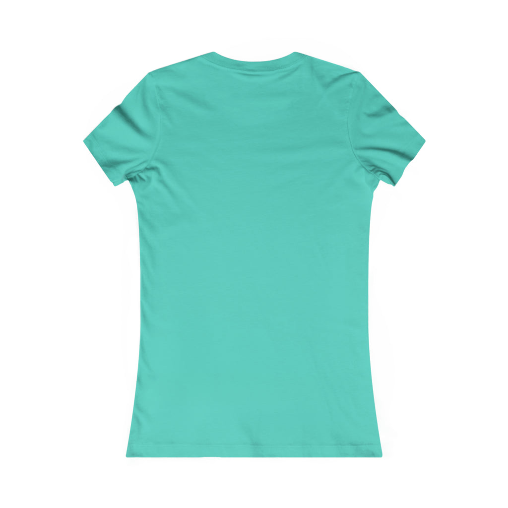She is STRONG - Women's Favorite Tee - White Logo - Plain Back