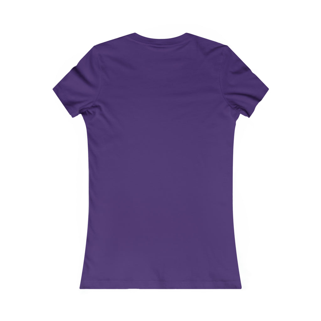 She is STRONG - Women's Favorite Tee - White Logo - Plain Back