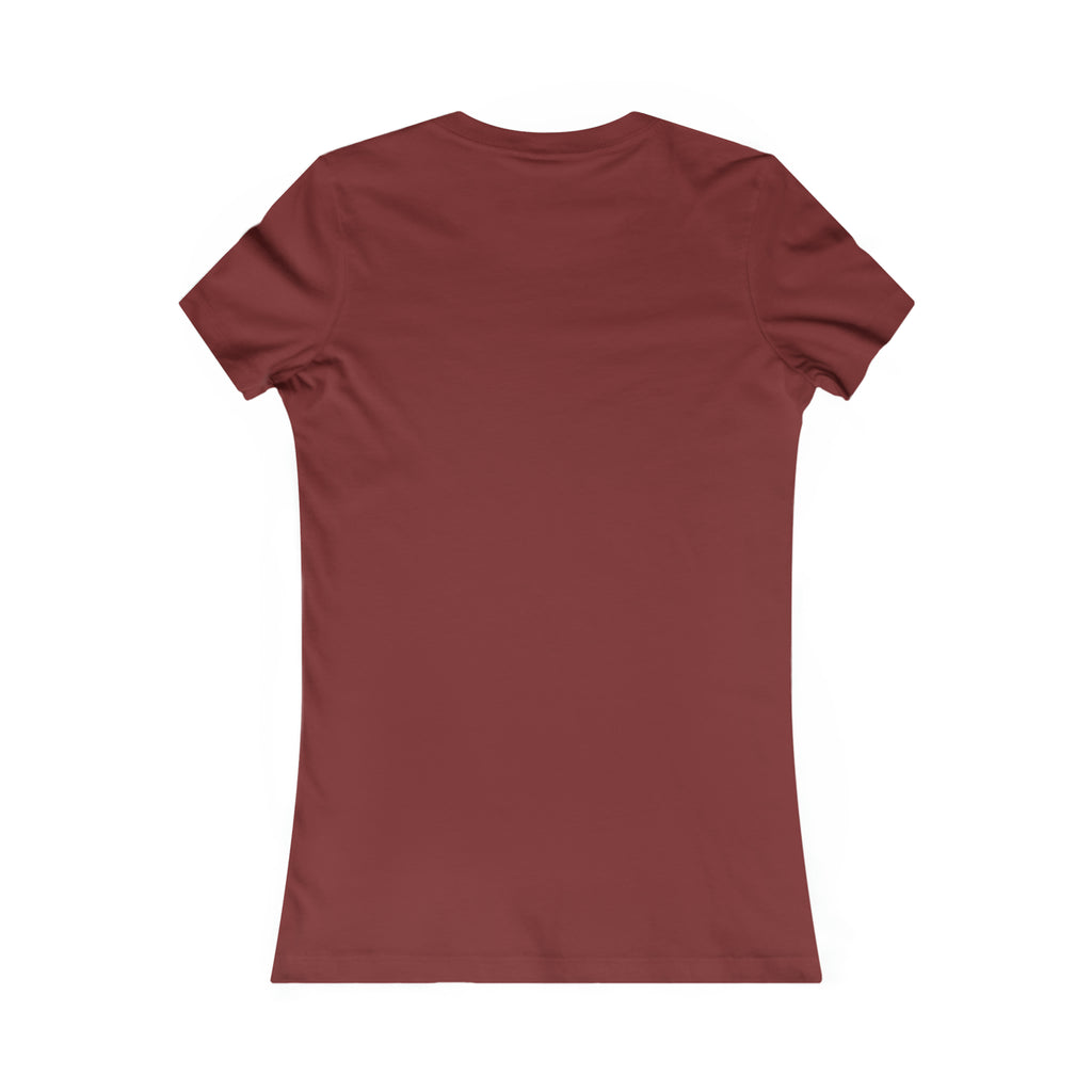 She is STRONG - Women's Favorite Tee - White Logo - Plain Back