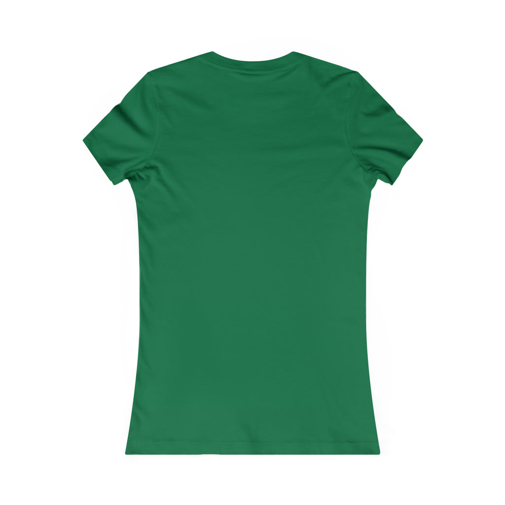 She is STRONG - Women's Favorite Tee - White Logo - Plain Back