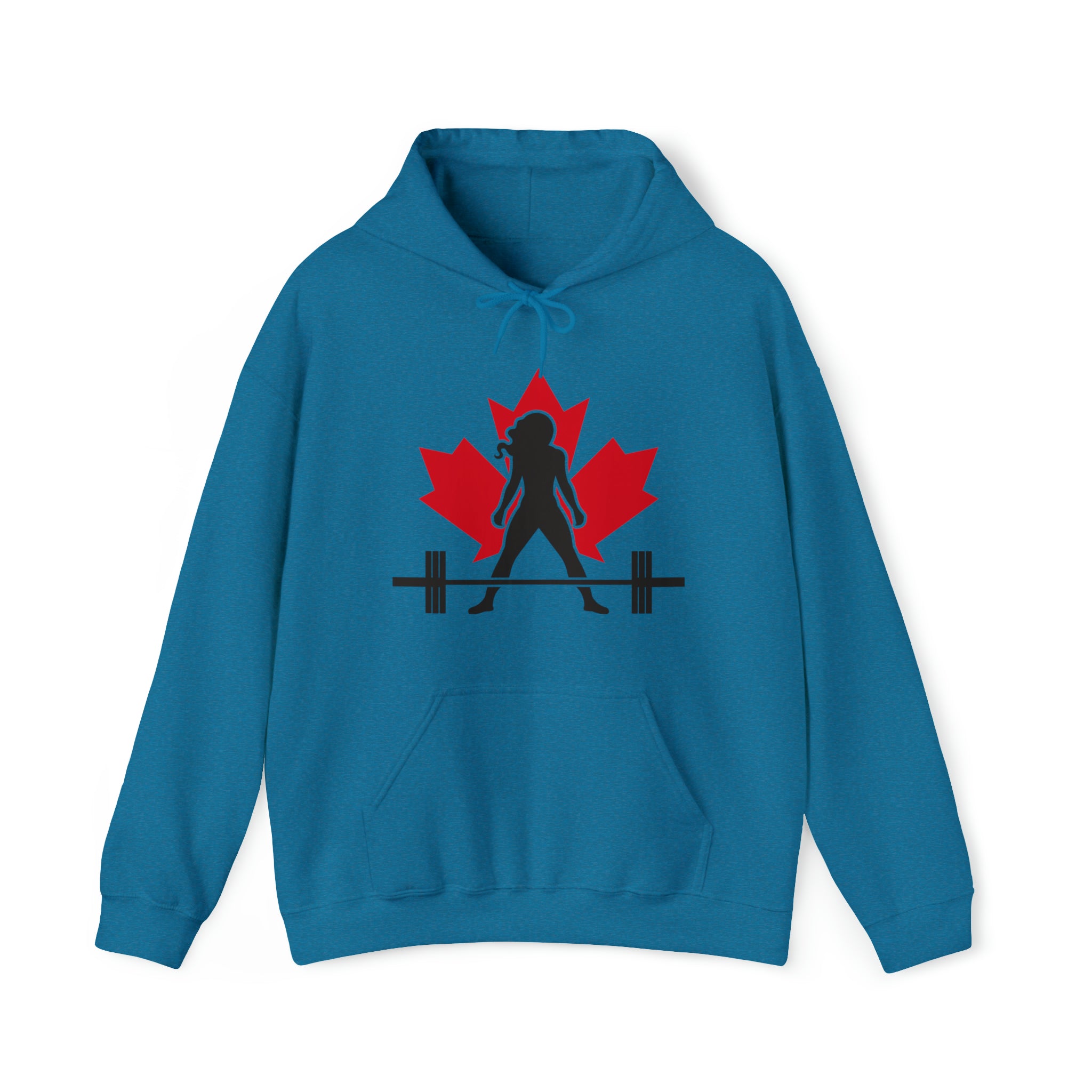 Canada Logo - Unisex Heavy Blend Hooded Sweatshirt - Canada Logo Light - Plain Back