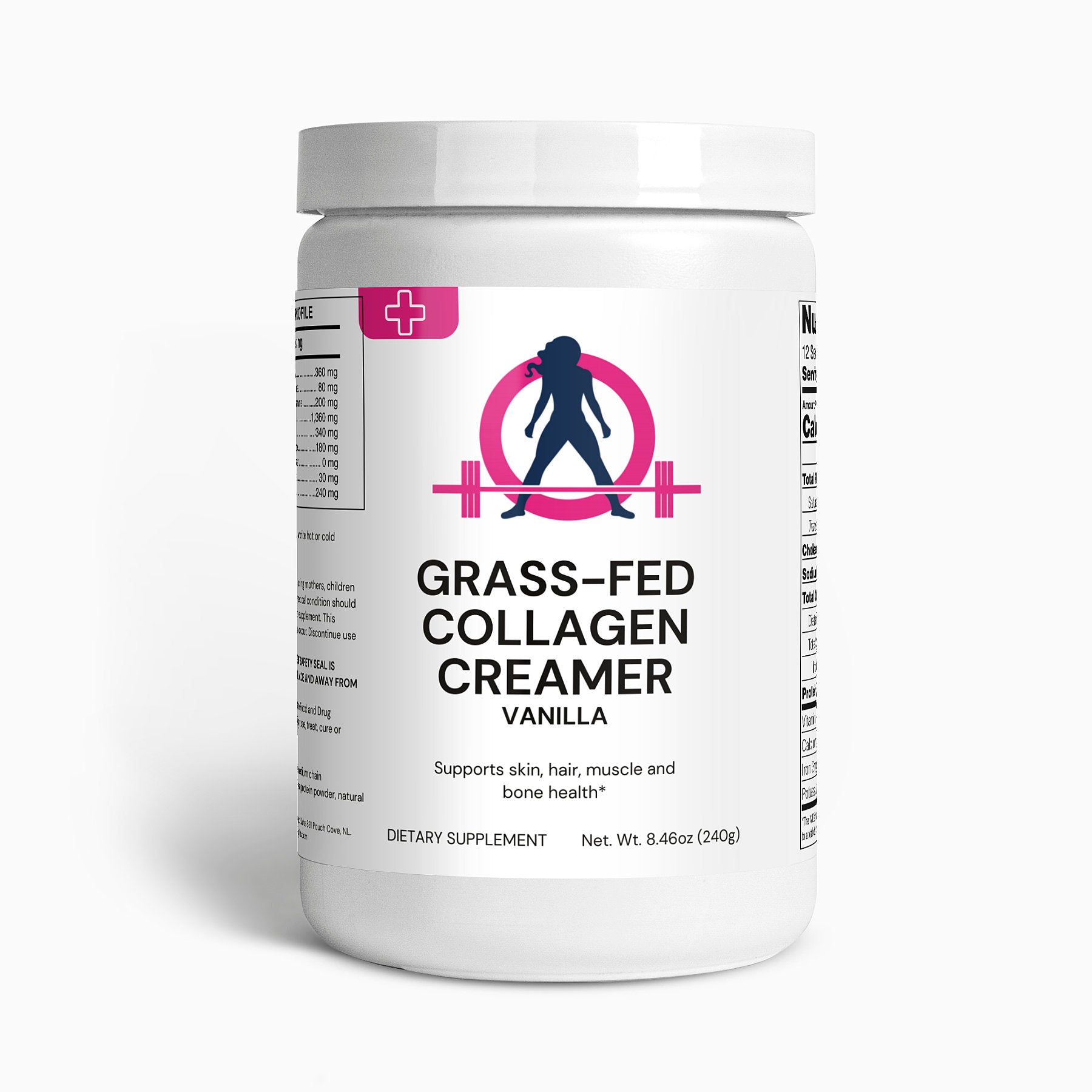 Grass-Fed Collagen Creamer (Vanilla)