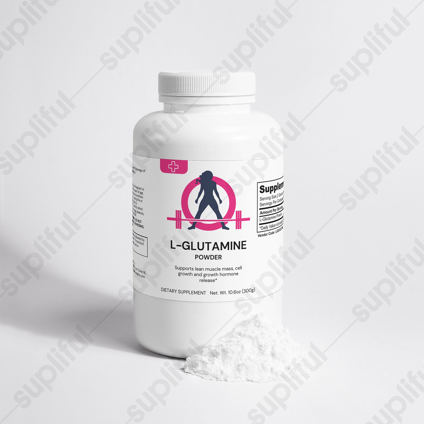 L-Glutamine Powder - 300 grams