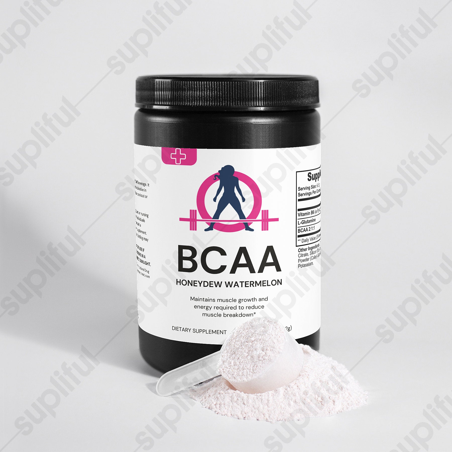 BCAA Post Workout Powder (Honeydew/Watermelon) - 454 grams