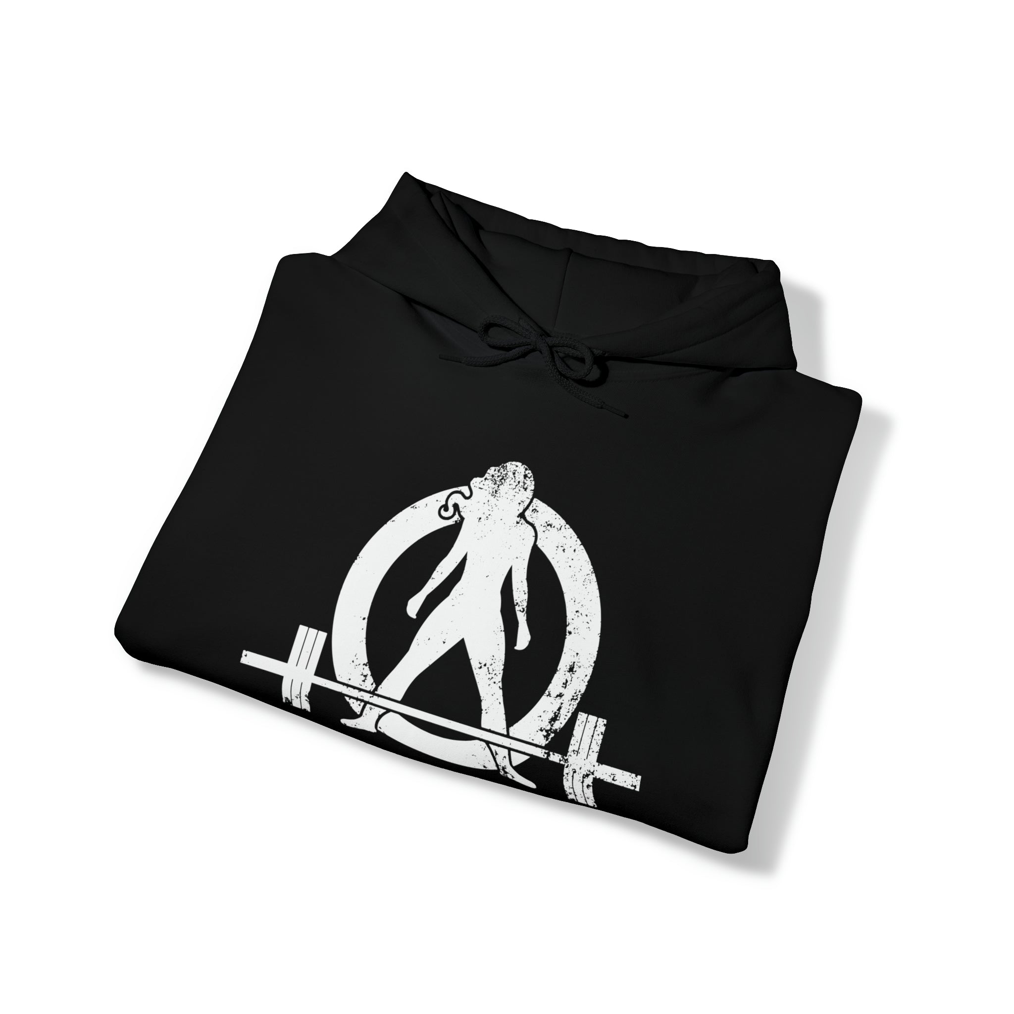 I Could Deadlift You. - Unisex Heavy Blend Hooded Sweatshirt - White Logo on Back