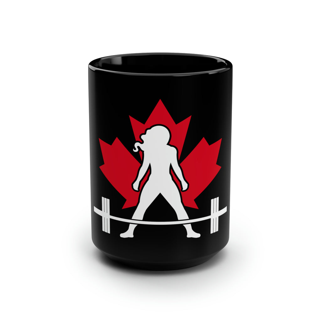 Black Mug, 15oz - Canada Dark Logo