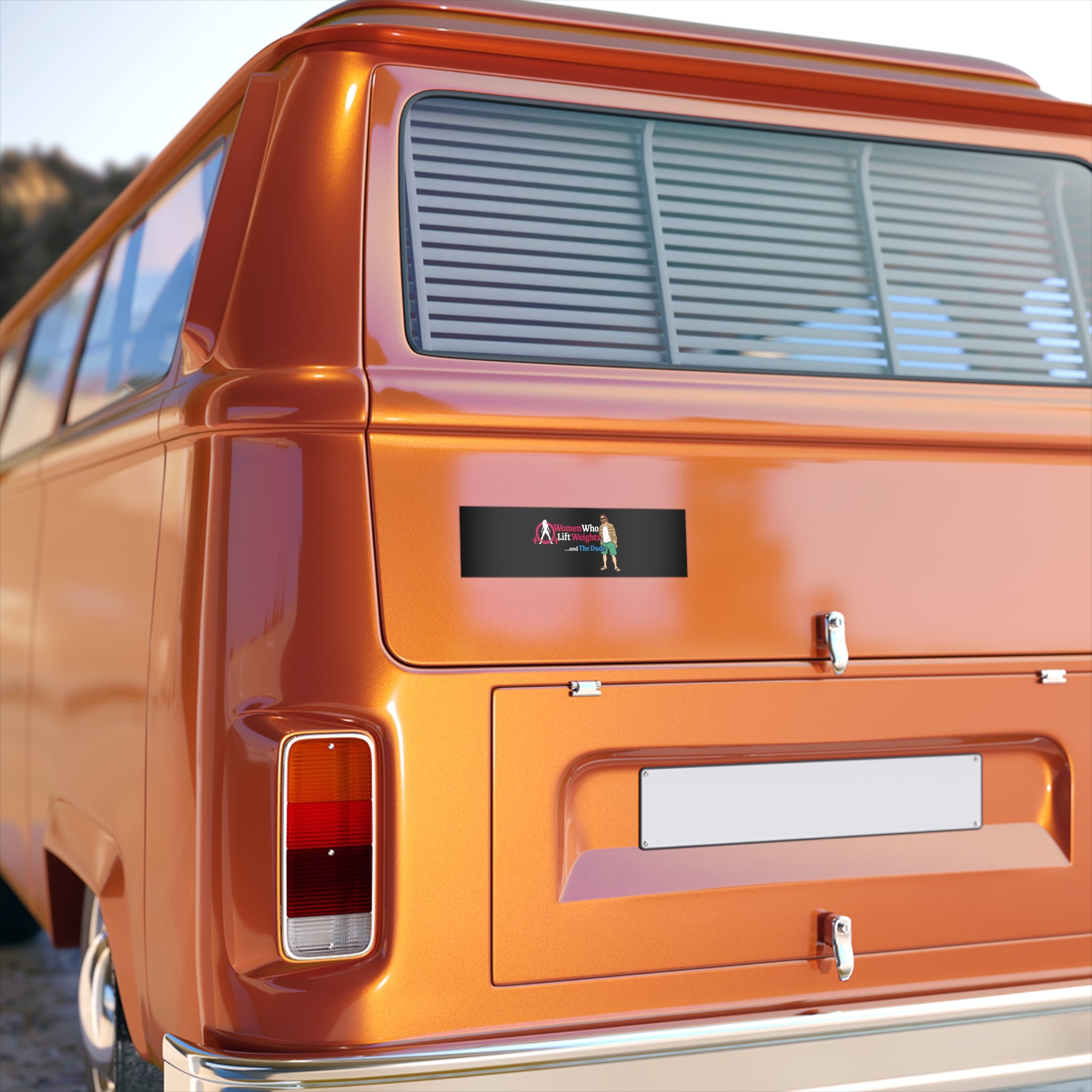 WWLW & The Dude - Bumper Sticker 😎