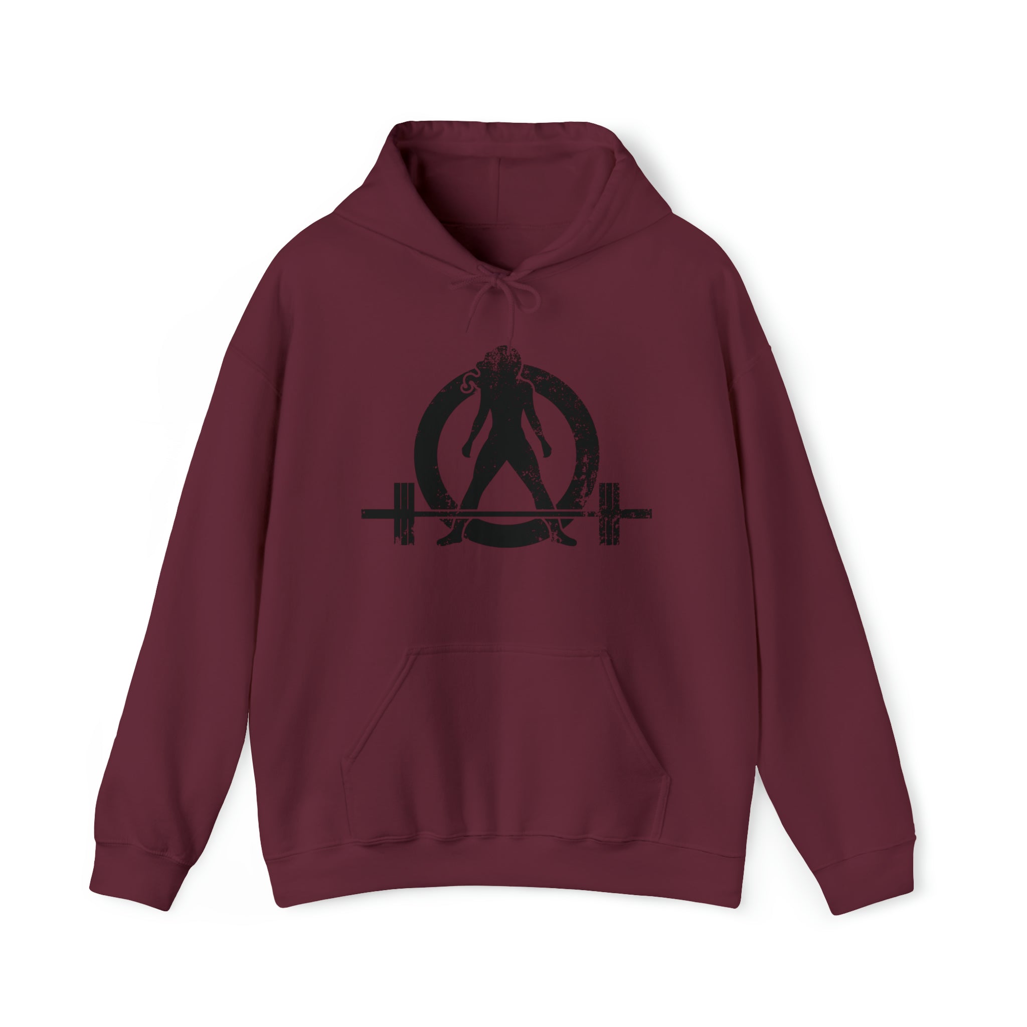Distressed Logo - Unisex Heavy Blend Hooded Sweatshirt - Black Logo  (BEST SELLER)