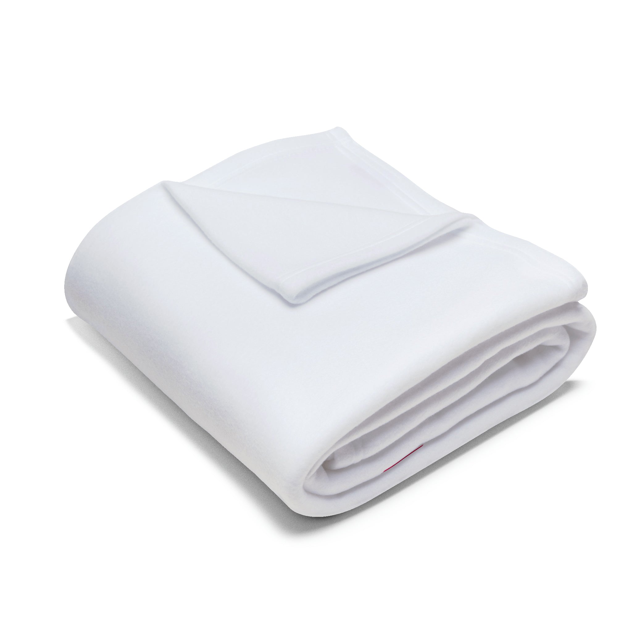 Arctic Fleece Blanket - White Color Logo