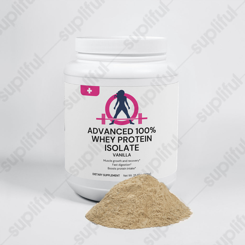 Advanced 100% Whey Protein Isolate (Vanilla)