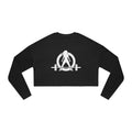 Women's Cropped Sweatshirt - White Original Logo