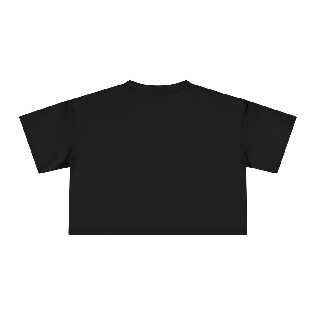 Crop Tee - Distressed Color Logo