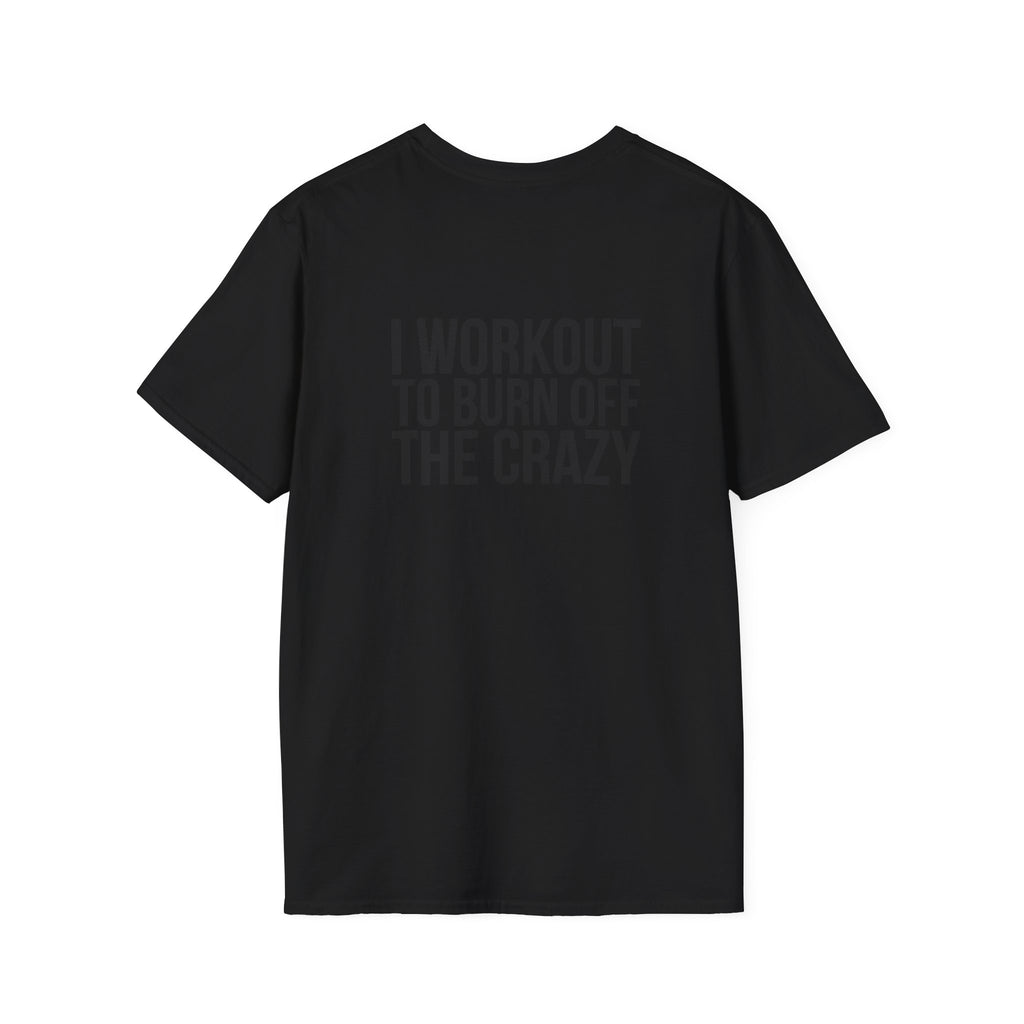 Cardio = Lift Weights Faster - Unisex Softstyle T-Shirt - Logo Front
