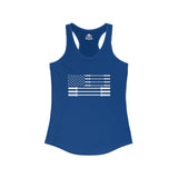 Star Barbell - Women's Ideal Racerback Tank - White Logo