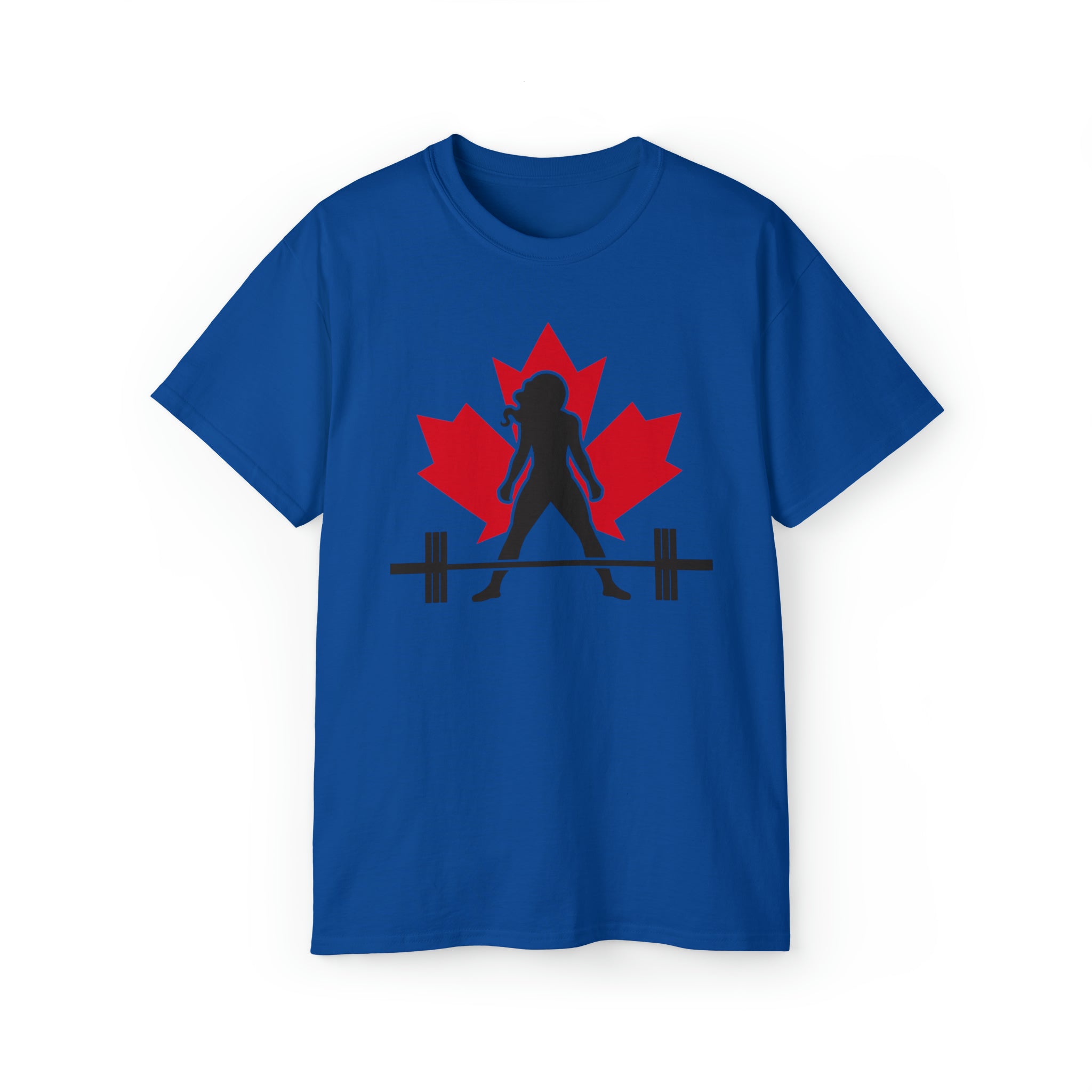 Unisex Ultra Cotton Tee - Canada Logo Light - Plain Back