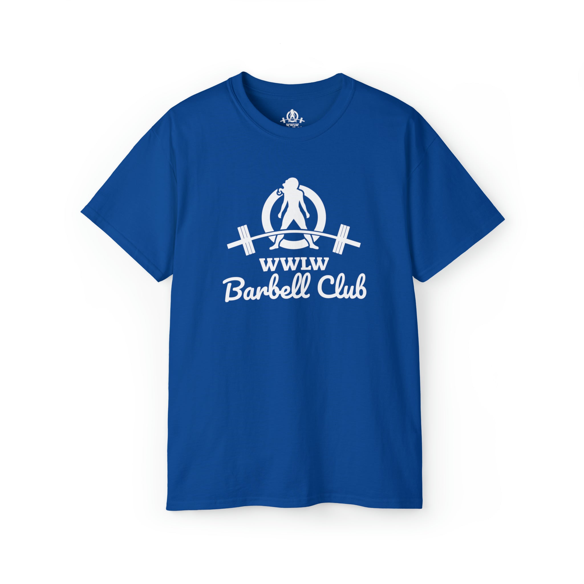 Barbell Club - Unisex Ultra Cotton Tee - White Logo