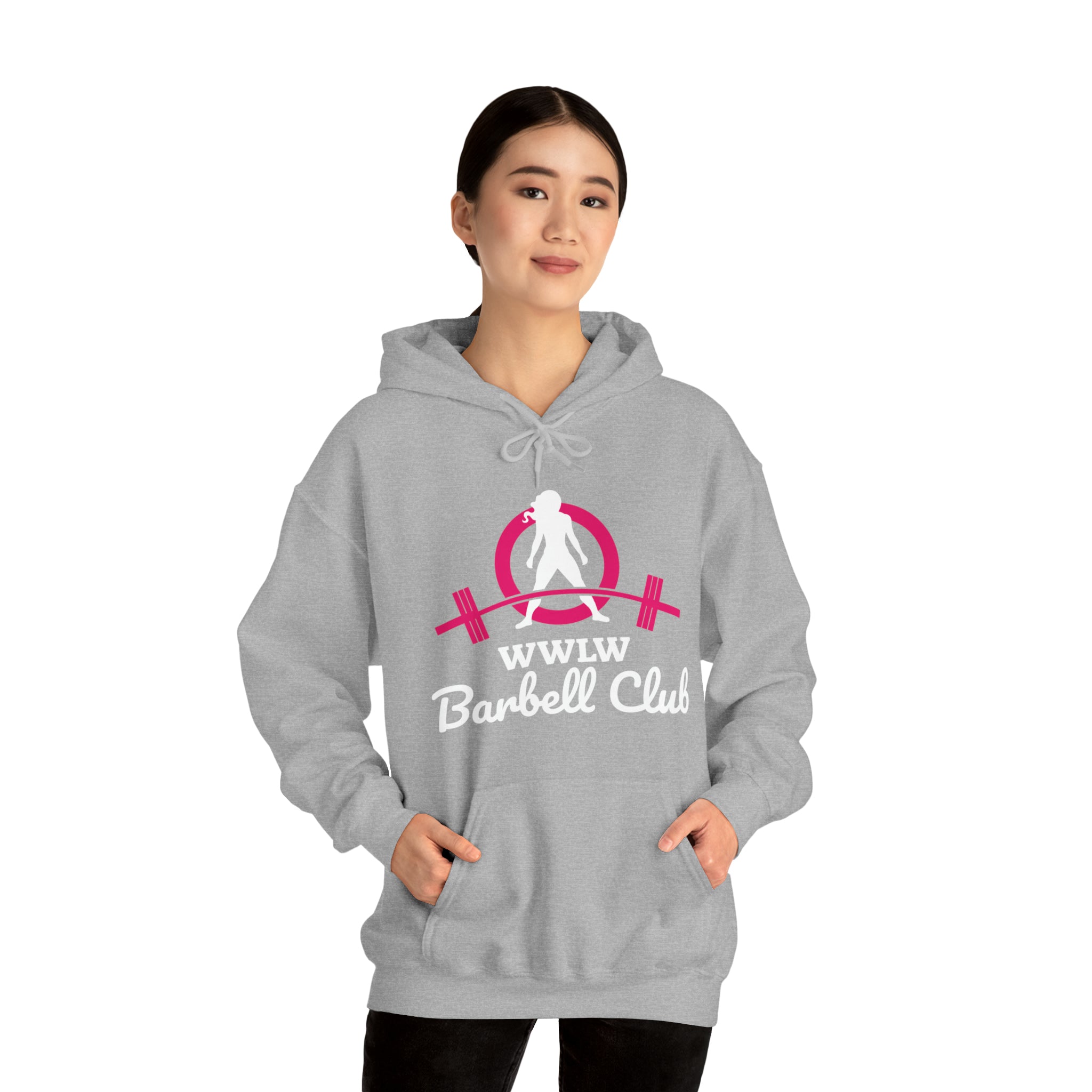 Barbell Club Classic Logo - Unisex Heavy Blend Hooded Sweatshirt