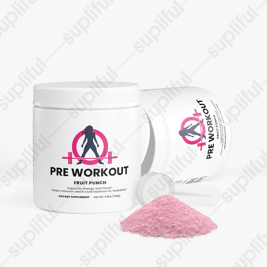 PRE WORKOUT - Energy Powder (Fruit Punch)