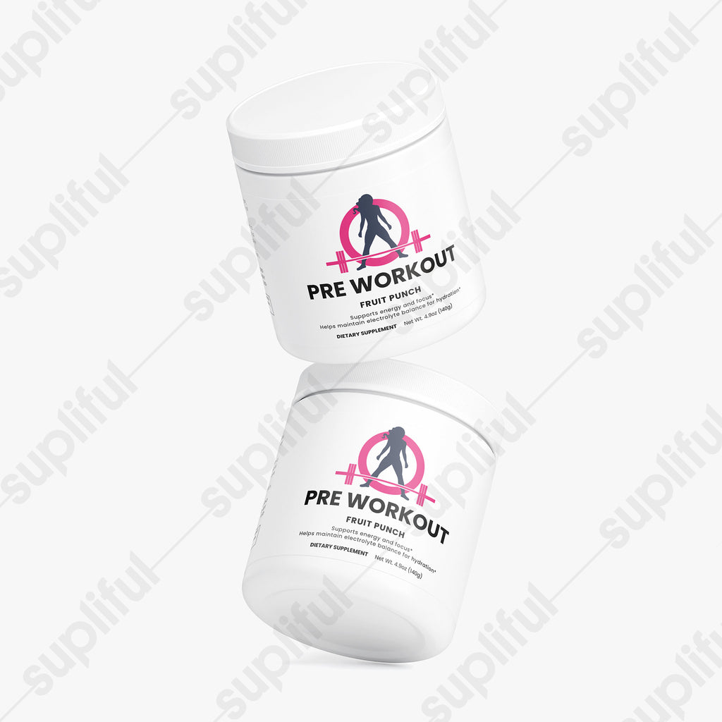 PRE WORKOUT - Energy Powder (Fruit Punch)