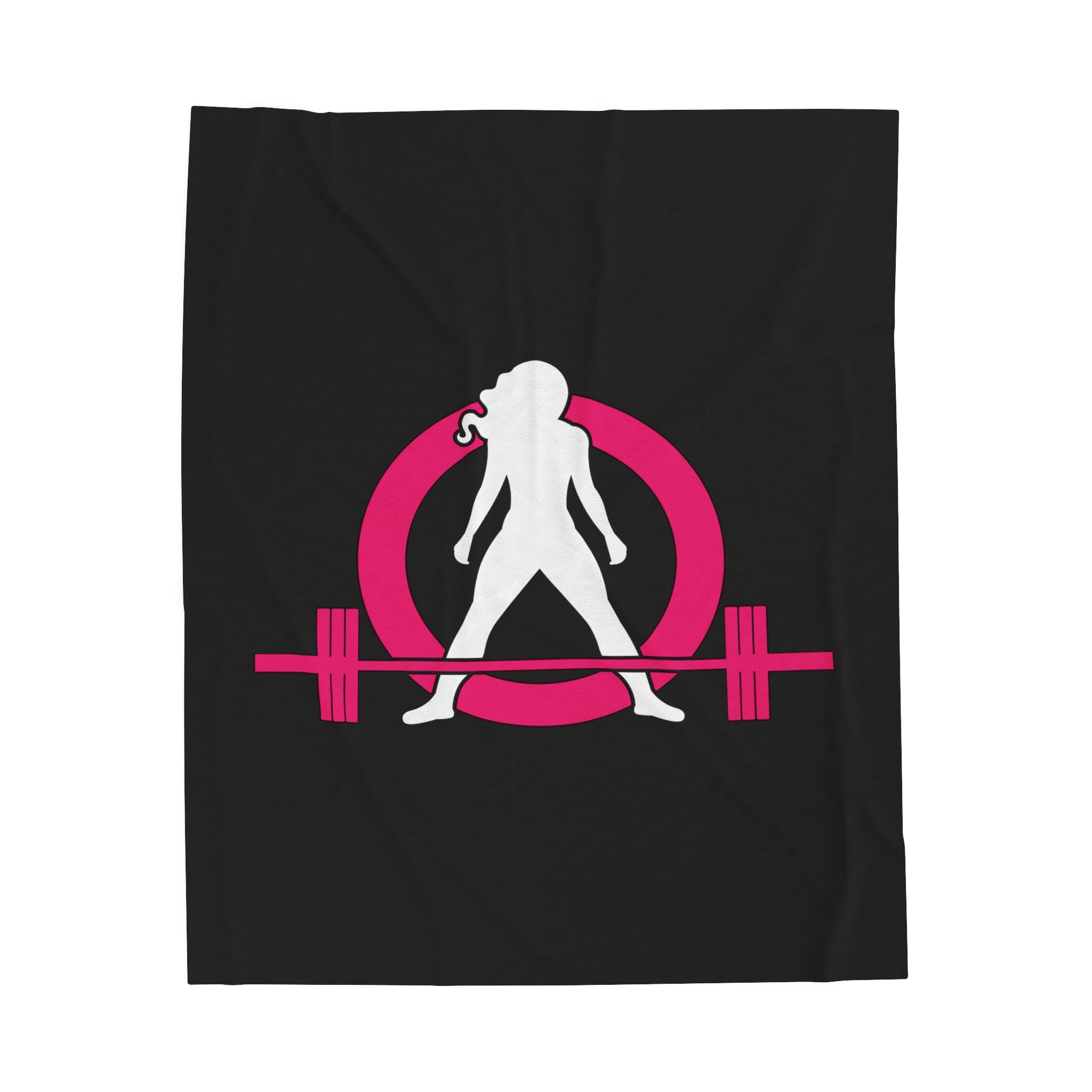 Velveteen Plush Blanket - Classic Dark Logo