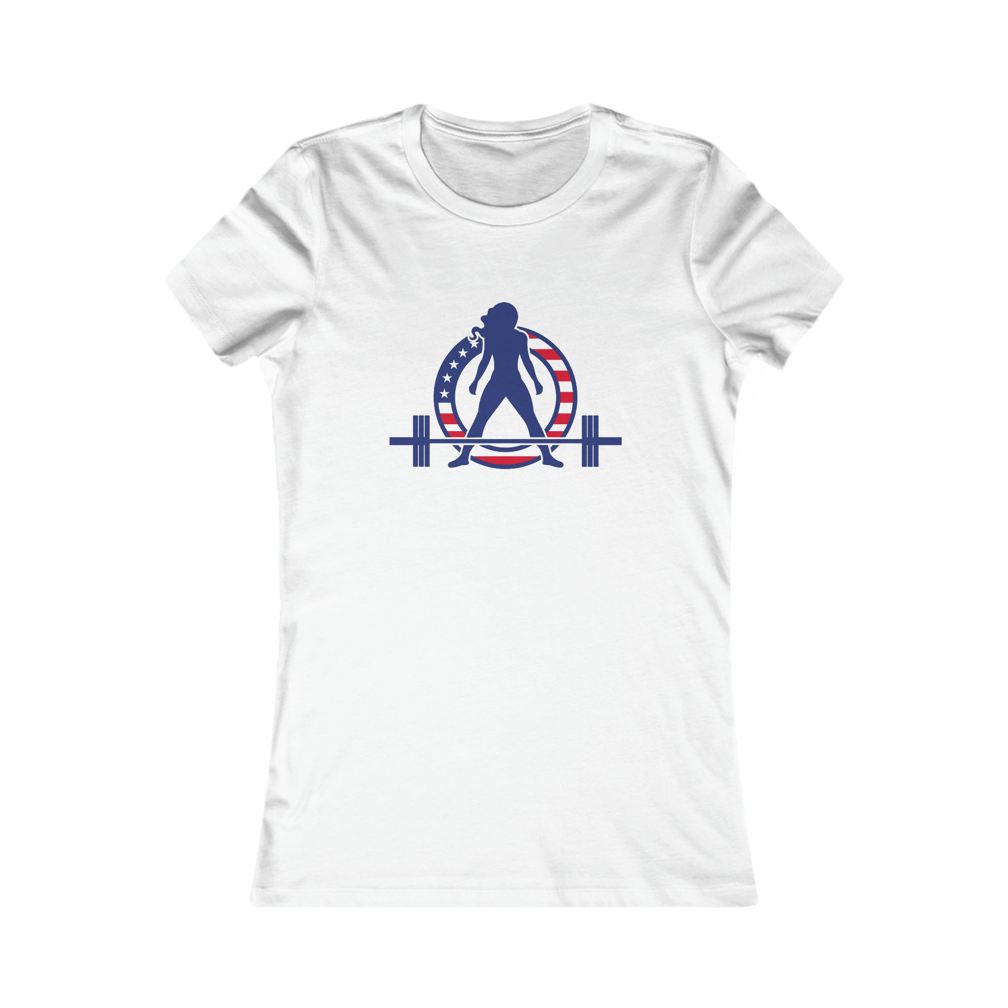 USA Logo - Women's Favorite Tee - USA Light Logo