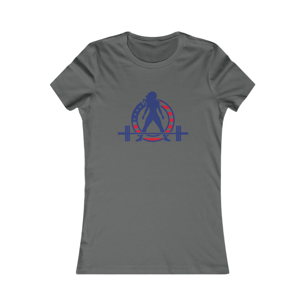 USA Logo - Women's Favorite Tee - USA Light Logo