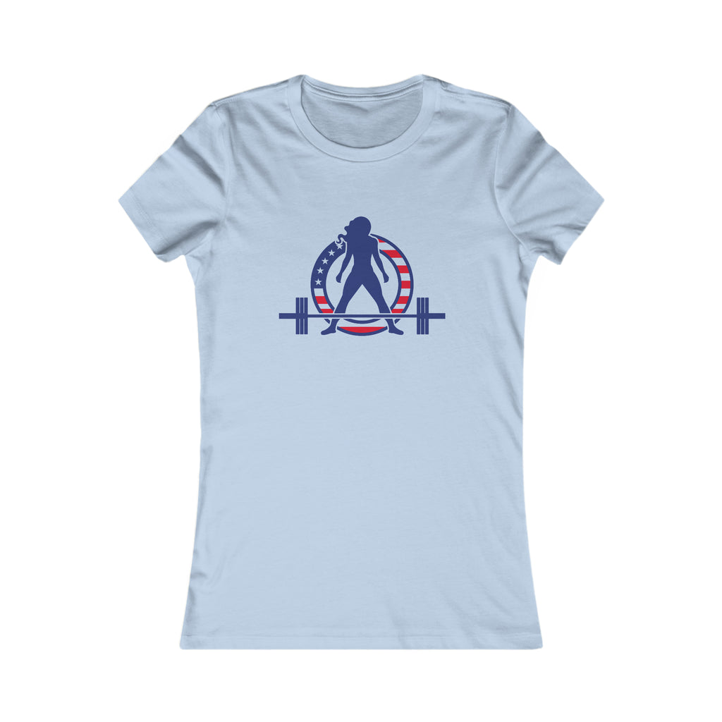USA Logo - Women's Favorite Tee - USA Light Logo