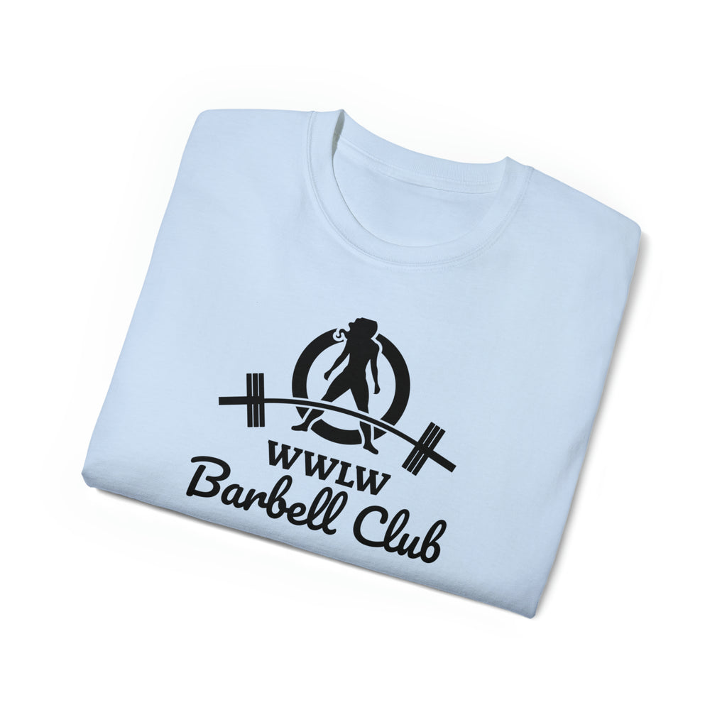 Barbell Club - Unisex Ultra Cotton Tee - Black Logo
