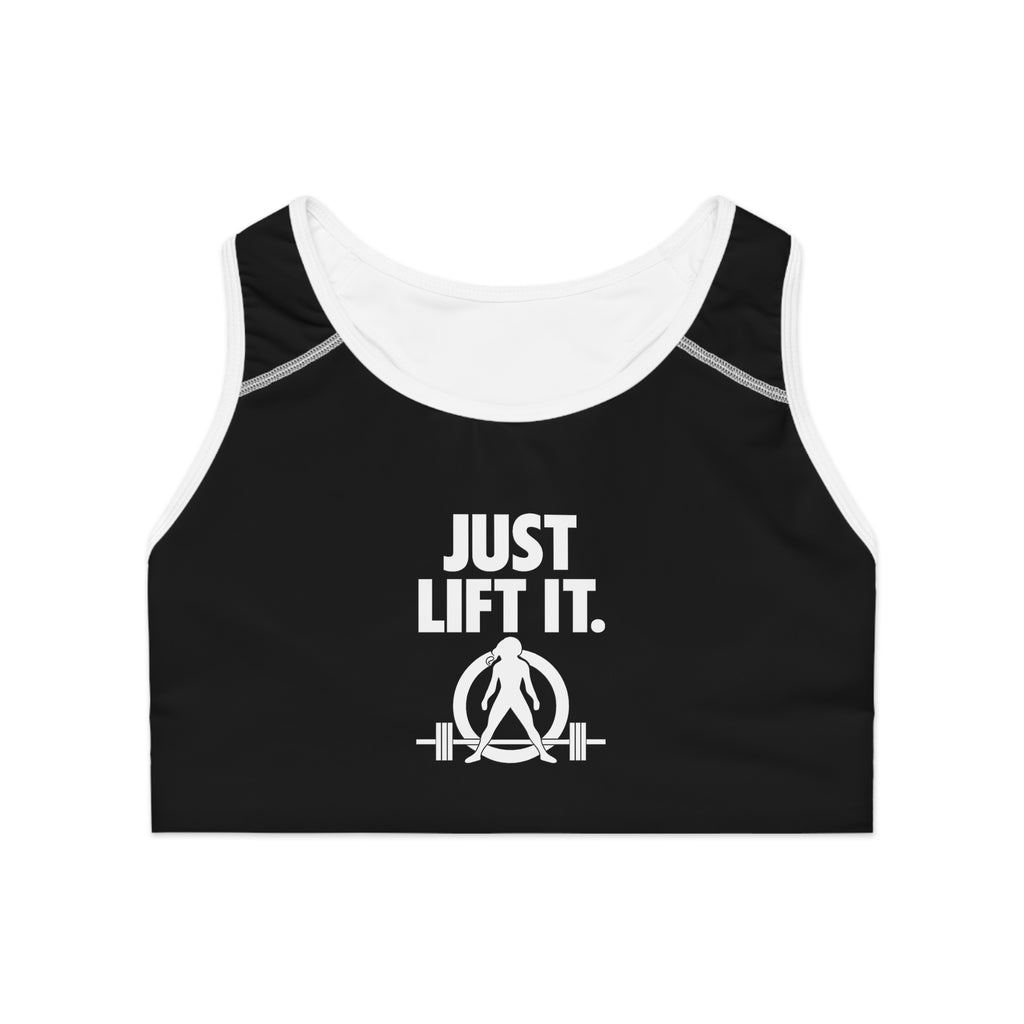 Just Lift It Sports Bra - Black