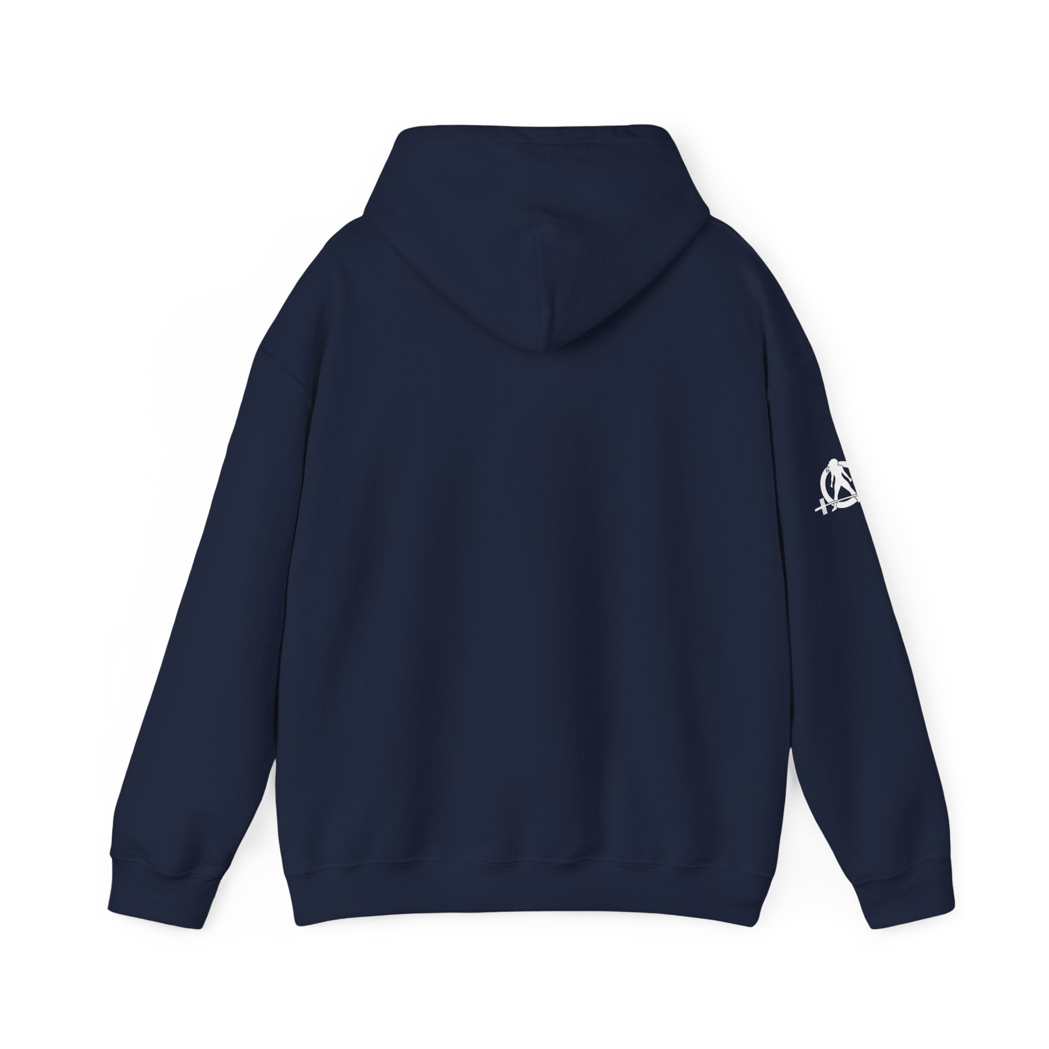 Everything Hurts & I'm Hungry  - Unisex Heavy Blend Hooded Sweatshirt  - White Print Front/Arm