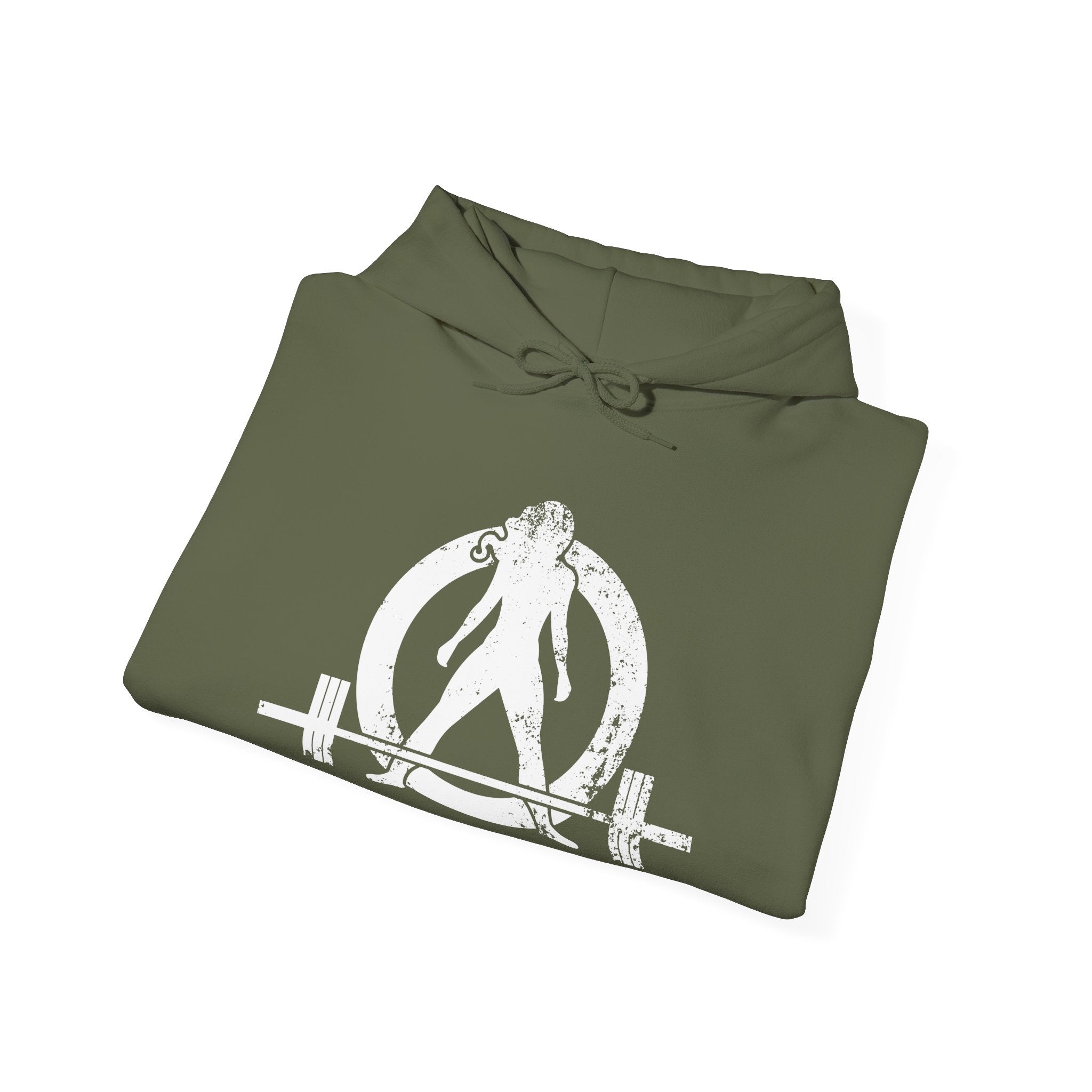 Distressed Logo - Unisex Heavy Blend Hooded Sweatshirt - White Logo  (BEST SELLER)