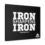Iron - Sharpens Iron - Canvas Gallery Wrap
