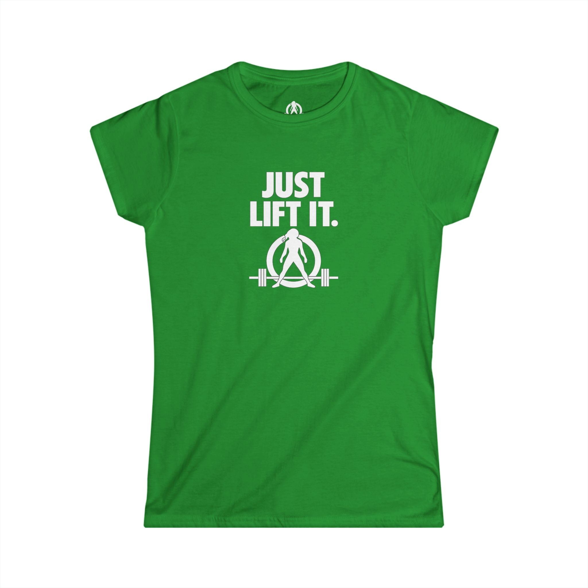 Just Lift It  – Women’s Softstyle Tee - White Logo