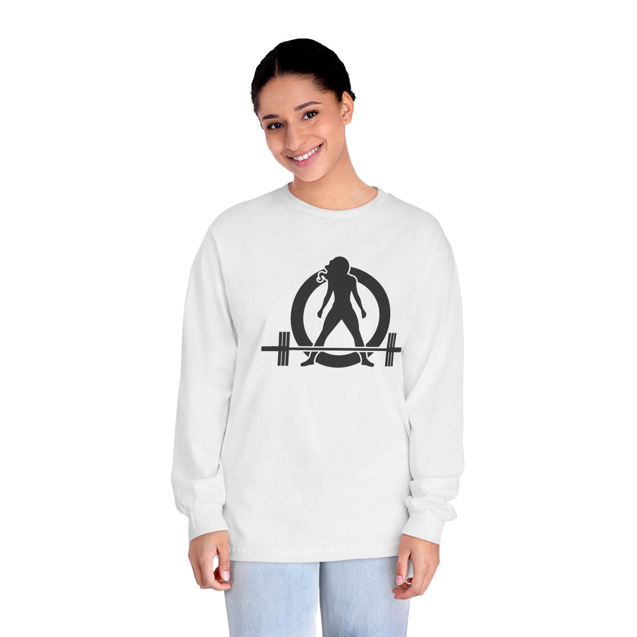 Everything Hurts & I'm Hungry - Unisex Classic Long Sleeve T-Shirt - Black Print on Front & Back