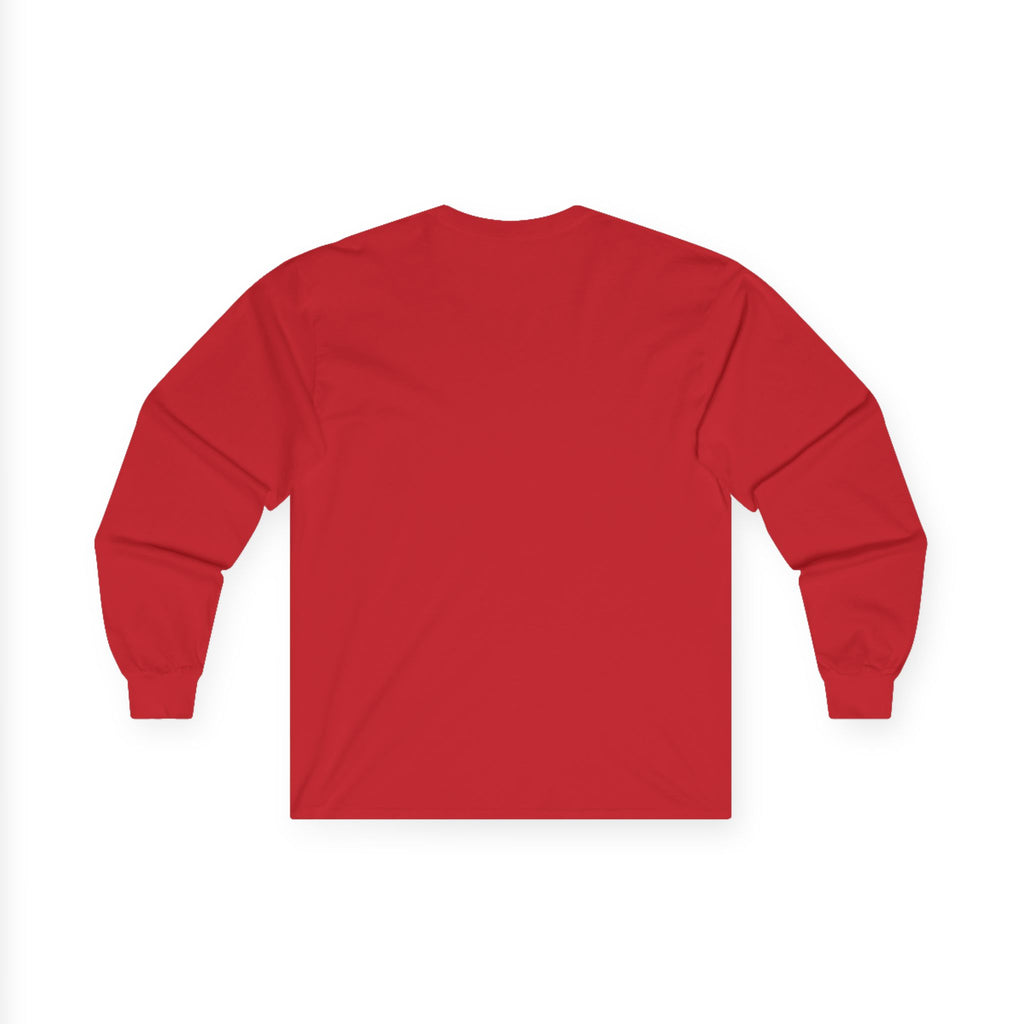 Lift Heavy Run Fast - Ultra Cotton Long Sleeve Tee - Black Logo Front