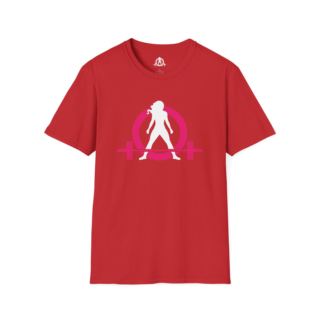 Strong Is Beautiful  - Unisex Softstyle T-Shirt - White Print on on back.